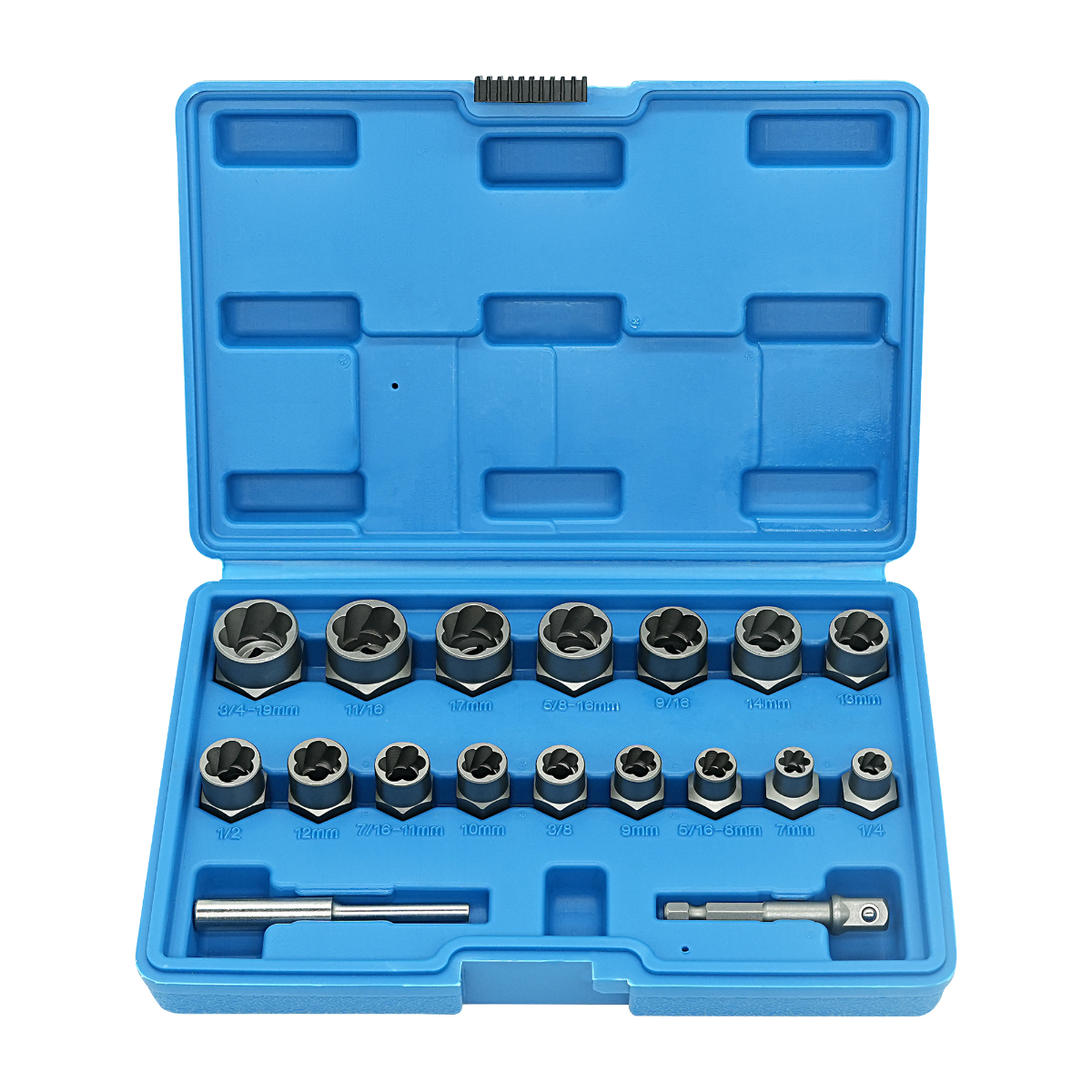 18PCS Impact Bolt Extractor Set